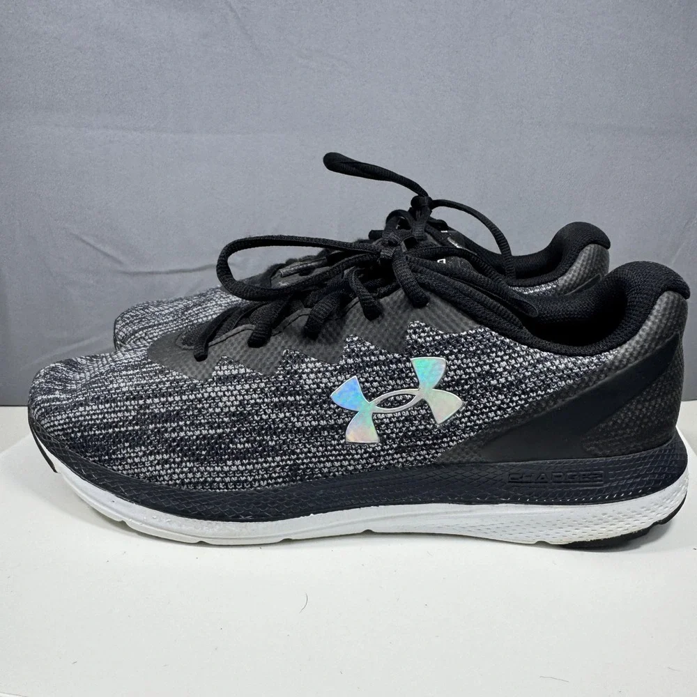 Under Armour Charged Impulse 2 Knit Womens Size 11 Black Running Shoes
